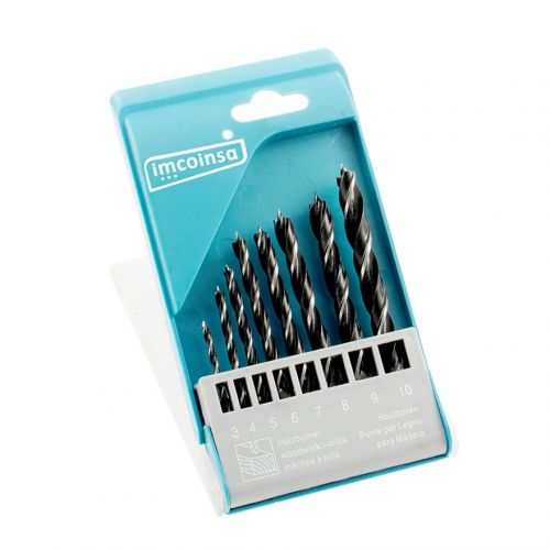 Kit 8 Pcs brocas madera Imcoinsa